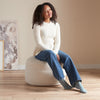 Doza Cush Ottoman (Indoor Lush Cream)