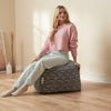 Yogibo Ottoman (Luxe Dark Grey)