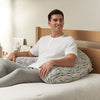 Yogibo Support (Luxe Light Grey)