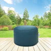 Doza Cush Ottoman (Outdoor Storm)