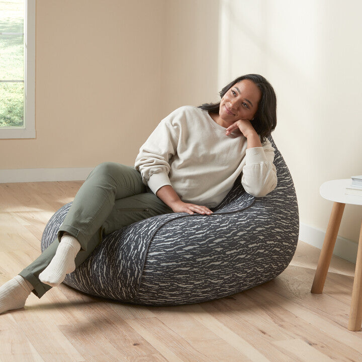 Yogibo Lounger in Luxe Dark Grey
