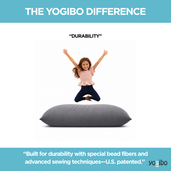 Yogibo Double Max - Giant Bean Bag Chair & Bed | Yogibo®