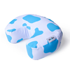 Mega Moon Pillow (Indoor Cow Blue)