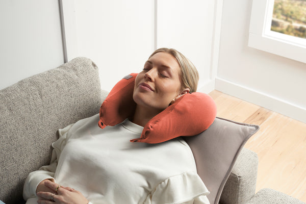 Nap X Travel Pillow -Ergonomic Travel Pillow With Eye Mask