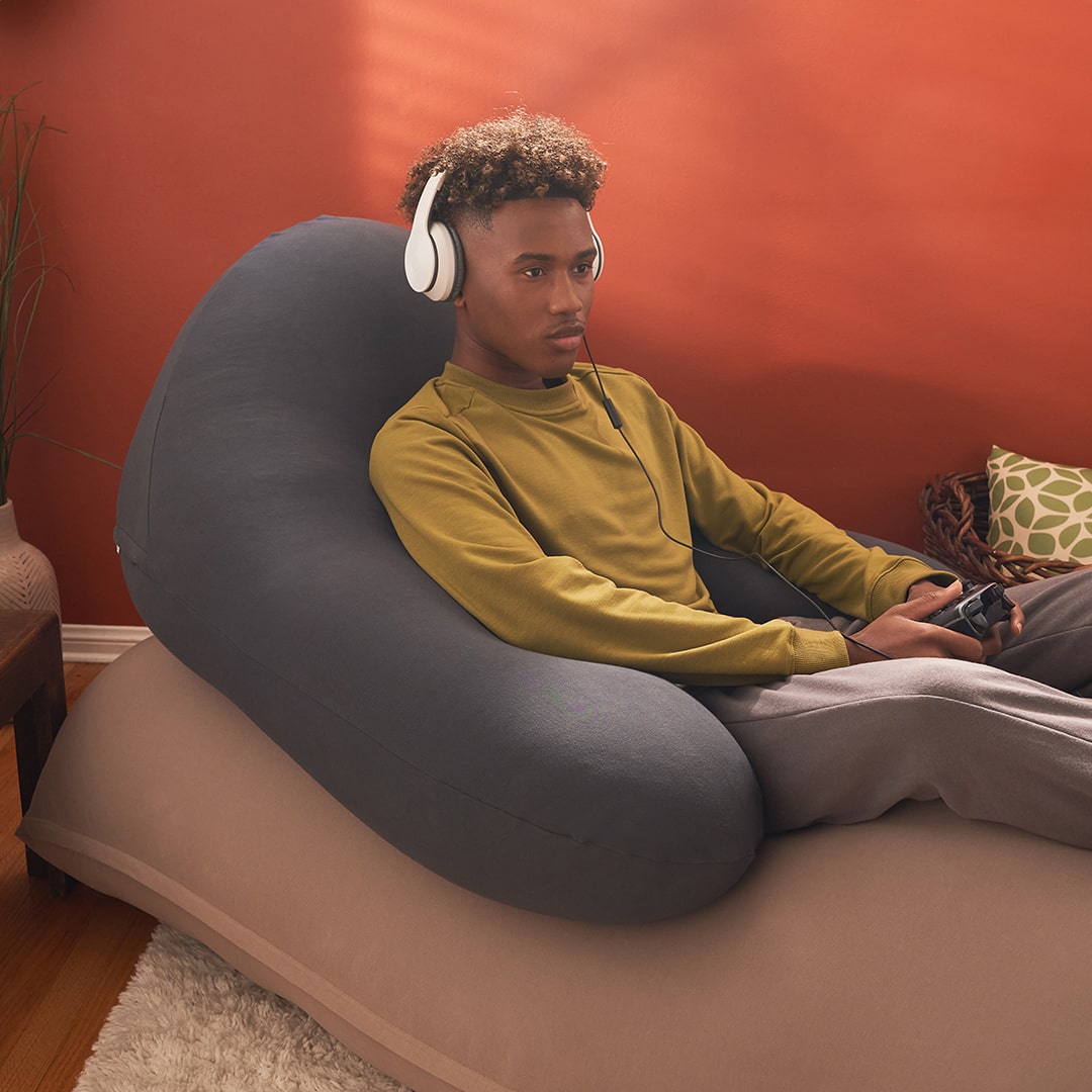 The Yogibo Support - Back Rest Support Pillow in 2023