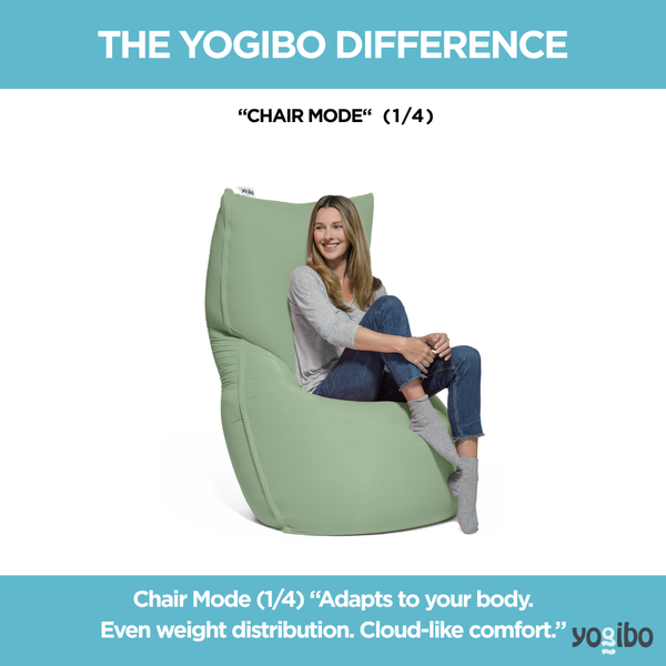 Yogibo Double Max - Giant Bean Bag Chair & Bed | Yogibo®
