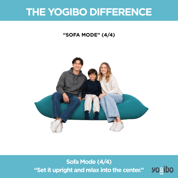 Yogibo Double Max - Giant Bean Bag Chair & Bed | Yogibo®