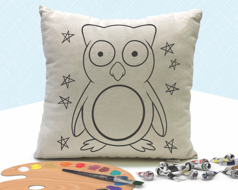 Canvas sales throw pillows