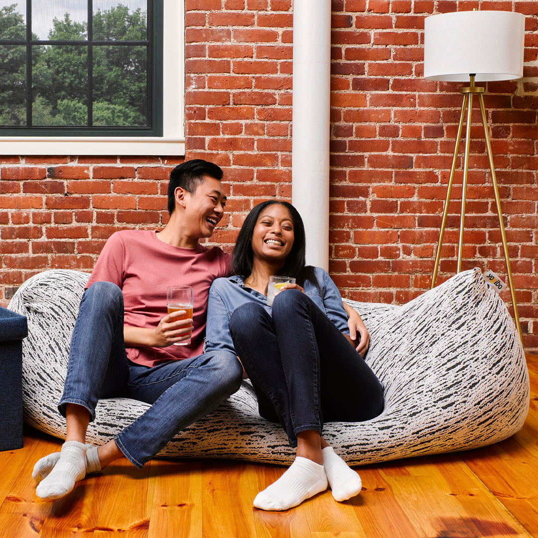 Indoor/Outdoor Luxe Chair Bean Bag