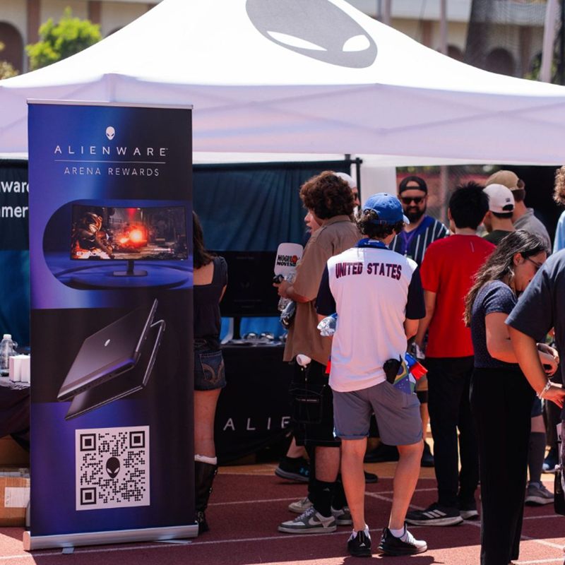 The Alienware activation at Red Bull Streamer Games